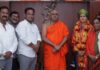 ದಾವಣಗೆರೆ ಸಂಸದೆ ಶ್ರೀಮತಿ ಡಾಕ್ಟರ್ ಪ್ರಭ ಶಾಮನೂರ್ ಮಲ್ಲಿಕಾರ್ಜುನ್ ರಿಂದ ಕಾಗಿನೆಲೆ ಕನಕ ಪೀಠ ಜಗದ್ಗುರುಗಳ ಭೇಟಿ