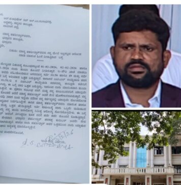 ಡೆತ್ ನೋಟ್ ಕಳಿಸಿ ನದಿಗೆ ಹಾರಿದ ಭದ್ರಾವತಿ ತಹಶೀಲ್ದಾರ್ ಕಚೇರಿಯ ಸಿಬ್ಬಂದಿ – ಗ್ರಾಮಸ್ಥರಿಂದ ರಕ್ಷಣೆ