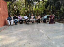 ಪ್ರೆಸ್ ಕ್ಲಬ್ ಆವರಣದಲ್ಲಿ ಥಟ್ ಅಂತ ಹೇಳಿ ಕಾರ್ಯಕ್ರಮ ಚಿತ್ರೀಕರಣ