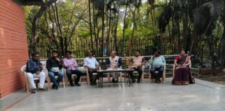 ಪ್ರೆಸ್ ಕ್ಲಬ್ ಆವರಣದಲ್ಲಿ ಥಟ್ ಅಂತ ಹೇಳಿ ಕಾರ್ಯಕ್ರಮ ಚಿತ್ರೀಕರಣ