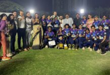 ಮೈಸೂರು ಮಹಾರಾಣಿ ಟೀಮ್ “ಮಹಿಳಾ ಕ್ರಿಕೇಟ್ ಫೈನಲ್ ಮ್ಯಾಚ್”ರನ್ನರ್.ನಮ್ಮ ಉಡುಪಿ ವಿನ್ನರ್