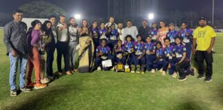 ಮೈಸೂರು ಮಹಾರಾಣಿ ಟೀಮ್ “ಮಹಿಳಾ ಕ್ರಿಕೇಟ್ ಫೈನಲ್ ಮ್ಯಾಚ್”ರನ್ನರ್.ನಮ್ಮ ಉಡುಪಿ ವಿನ್ನರ್