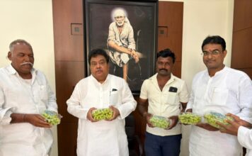 ವಿಜಯಪುರದ ದ್ರಾಕ್ಷಿ ಮಲೇಶ್ಯಾಕ್ಕೂ ರಫ್ತು ಮಾಡಲು ರೈತನ ಸಿದ್ದತೆ!:ಸಚಿವ ಎಂ.ಬಿ.ಪಾಟೀಲ್