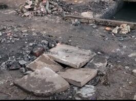 ದೊಡ್ಡ ದುರಂತ ಸಂಭವಿಸಿದ ಬಳಿಕವೇ ನಗರಸಭೆ ಎಚ್ಚೆತ್ತುಕೊಳ್ಳಲಿದೆಯೆ?ರೋಗಿಯ ಪ್ರಾಣಕ್ಕಿಂತ ತೇಪೆ ಕಾಮಗಾರಿಯೇ ಮುಖ್ಯವೇ..?