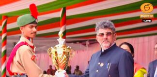 ಮಾಣೆಕ್ಶಾ ಪೆರೇಡ್ ಮೈದಾನದಲ್ಲಿ ನಡೆದ ಸ್ವಾತಂತ್ರ್ಯ ದಿನಾಚರಣೆಯಲ್ಲಿ ಎನ್ಸಿಸಿಗೆ `ಅತ್ಯುತ್ತಮ ಪಥಸಂಚಲನ ದಳ’ ಪ್ರಶಸ್ತಿ