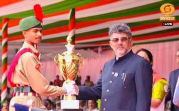 ಮಾಣೆಕ್ಶಾ ಪೆರೇಡ್ ಮೈದಾನದಲ್ಲಿ ನಡೆದ ಸ್ವಾತಂತ್ರ್ಯ ದಿನಾಚರಣೆಯಲ್ಲಿ ಎನ್ಸಿಸಿಗೆ `ಅತ್ಯುತ್ತಮ ಪಥಸಂಚಲನ ದಳ’ ಪ್ರಶಸ್ತಿ