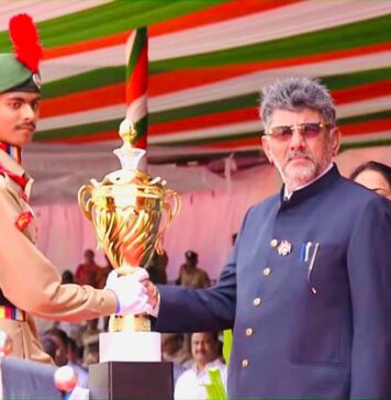 ಮಾಣೆಕ್ಶಾ ಪೆರೇಡ್ ಮೈದಾನದಲ್ಲಿ ನಡೆದ ಸ್ವಾತಂತ್ರ್ಯ ದಿನಾಚರಣೆಯಲ್ಲಿ ಎನ್ಸಿಸಿಗೆ `ಅತ್ಯುತ್ತಮ ಪಥಸಂಚಲನ ದಳ’ ಪ್ರಶಸ್ತಿ