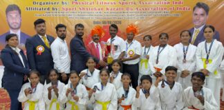 ರಾಷ್ಟ್ರೀಯ ಮುಕ್ತ ಕರಾಟೆ ಕ್ರೀಡಾಕೂಟ 2026 ಸಾಧಕರಿಗೆ ಪುರಸ್ಕಾರ.
