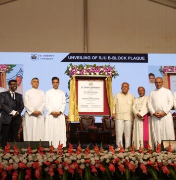 ಸಂತ ಜೋಸೆಫ್ ವಿಶ್ವವಿದ್ಯಾಲಯದಲ್ಲಿ ಬಿ-ಬ್ಲಾಕ್ ಉದ್ಘಾಟನೆ