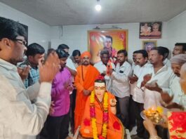 ಹಡಪದ ಅಪ್ಪಣ್ಣ ಸಮಾಜಕ್ಕೆ ಮೀಸಲಾತಿಗಾಗಿ ಸಂಘಟಿತರಾಗಿ ಹೋರಾಡಲು ಈರಣ್ಣ ಸಿ. ಹಡಪದ ಸಣ್ಣೂರ ಕರೆ.