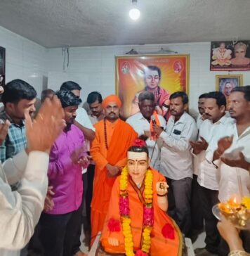 ಹಡಪದ ಅಪ್ಪಣ್ಣ ಸಮಾಜಕ್ಕೆ ಮೀಸಲಾತಿಗಾಗಿ ಸಂಘಟಿತರಾಗಿ ಹೋರಾಡಲು ಈರಣ್ಣ ಸಿ. ಹಡಪದ ಸಣ್ಣೂರ ಕರೆ.
