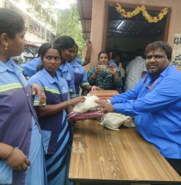 ಜಿಬಿಎ ಹೊಂಬೇಗೌಡ ವಾರ್ಡ್ ನಲ್ಲಿ ಪೌರಕಾರ್ಮಿಕರ ಹಾಗೂ ಡಾಕ್ಟರ್ ವಿಷ್ಣುವರ್ಧನ್ ಜನ್ಮದಿನಾಚರಣೆ