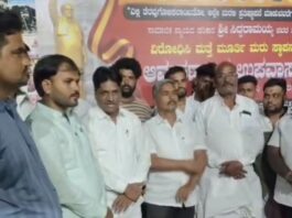 ಮೂರ್ತಿಯನ್ನು ಪುನಃ ಅನಾವರಣಗೊಳಿಸದಿದ್ದರೆ ಜಿಲ್ಲಾಧಿಕಾರಿ ಕಚೇರಿ ಎದುರು ಅಹಿಂದ ಪ್ರತಿಭಟನೆಯ ಎಚ್ಚರಿಕೆ
