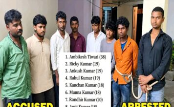 ಪತಿಯ ಕಣ್ಣೆದುರಲ್ಲೇ ಪತ್ನಿ ಮೇಲೆ ಸಾಮೂಹಿಕ ಅತ್ಯಾಚಾರ.8 ಮಂದಿ ರಾಕ್ಷಸರು ಅರೆಸ್ಟ್