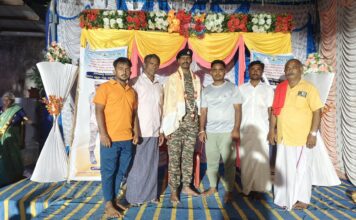 ಸೈನಿಕ ಸೇವೆ ಮುಗಿಸಿ ಹುಟ್ಟೂರಿಗೆ ಮರಳಿದ ಕೆರೆಗುಡಿಹಳ್ಳಿಯ ಹೆಮ್ಮೆಯ ಯೋಧ ಸಣ್ಣಪ್ಪ
