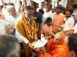 ನಂದಿಧ್ವಜ ಪೂಜೆ, ಜಂಬೂಸವಾರಿಯಲ್ಲಿ ಸಚಿವ ಕೆ.ಎಸ್.ಬಸವಂತಪ್ಪ ಭಾಗಿ.